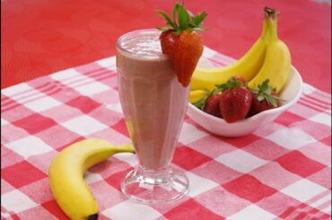 Chocolate Strawberry Banana Smoothie Recipe: Healthy Recipe! How To: Di Kometa-Dishin' With Di  #71