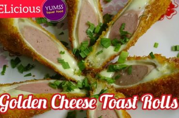 Golden French Toast Cheese Rolls Recipe :: Ep.10