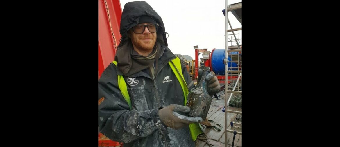 News! The Cognac shipwreck Kyros is now salvaged! News! The Cognac shipwreck Kyros is now salvaged!