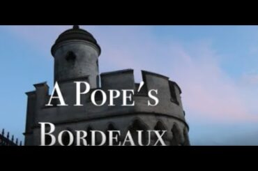 Wine Tasting and Staying in a Castle.  This is Pape Clement by Bernard Magrez.