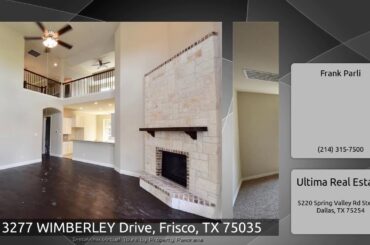 13277 WIMBERLEY Drive, Frisco, TX 75035
