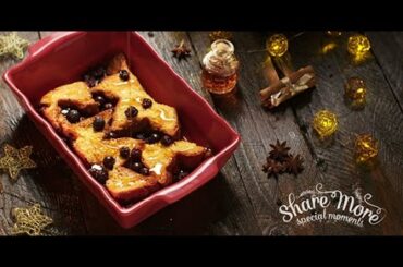 Christmas Recipes from Lidl - Baked Panettone French Toast