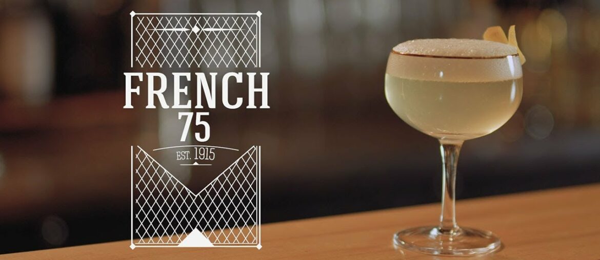 How to make a French 75 | Classic Gin Cocktail Recipes