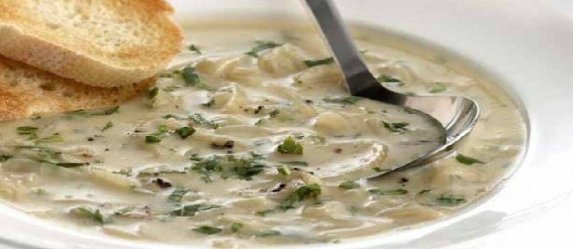 French Recipes : Cheese, onion and parsley soup French Recipes : Cheese, onion and parsley soup