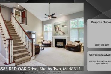 48583 RED OAK Drive, Shelby Twp, MI 48315