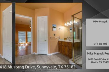 418 Mustang Drive, Sunnyvale, TX 75182