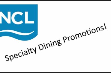 NCL Free at Sea Option 3: Specialty Dining Package