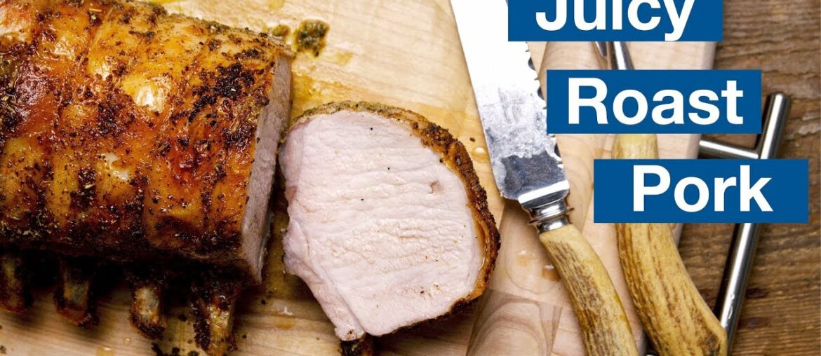 🔵 Juicy Roast Rack of Pork Recipe