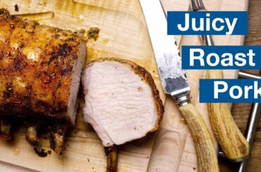 🔵 Juicy Roast Rack of Pork Recipe