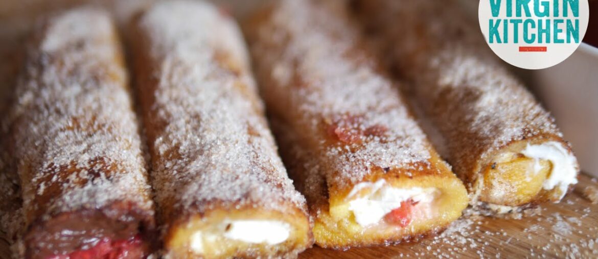 HOMEMADE FRENCH TOAST ROLL UPS RECIPE
