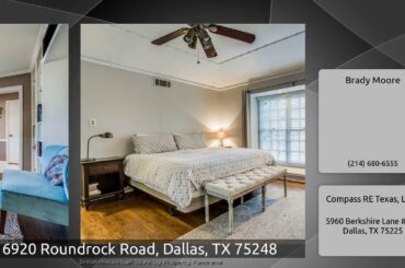 6920 Roundrock Road, Dallas, TX 75248