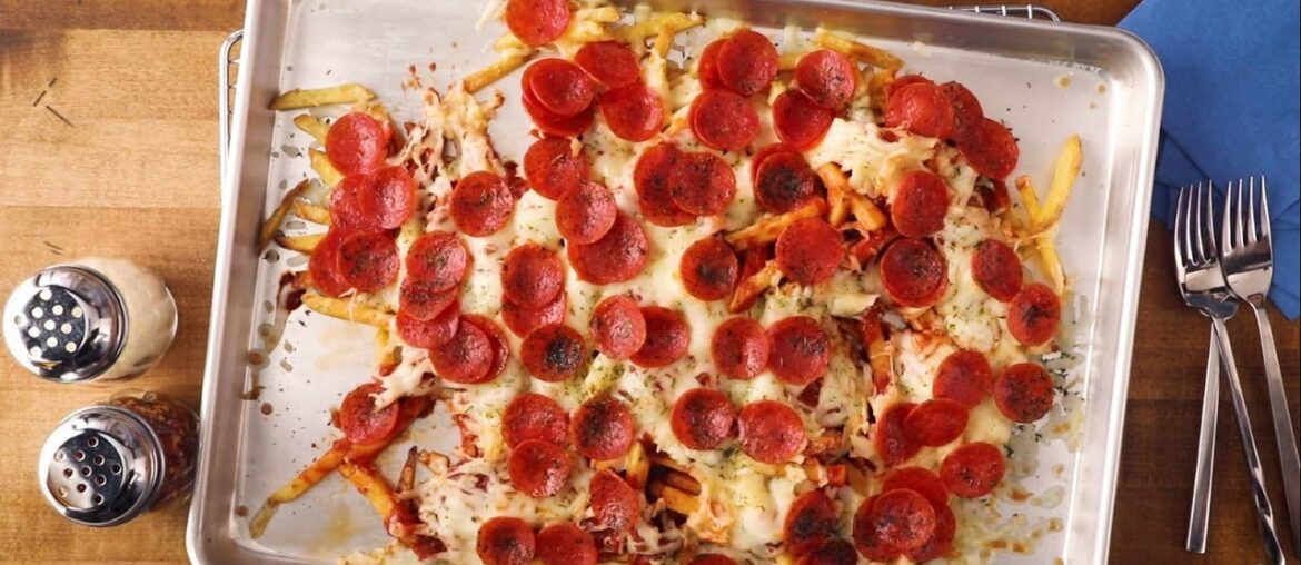 How to Make Jan's Loaded Pizza Fries | Mashup Recipes | Allrecipes.com How to Make Jan's Loaded Pizza Fries | Mashup Recipes | Allrecipes.com