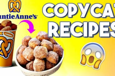 FAST FOOD COPYCAT RECIPES TESTED! Burger King, Dairy Queen, Auntie Anne's