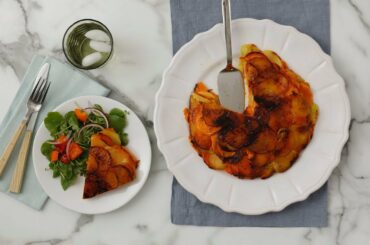 Yukon Gold and Sweet Potatoes Anna - Martha Stewart