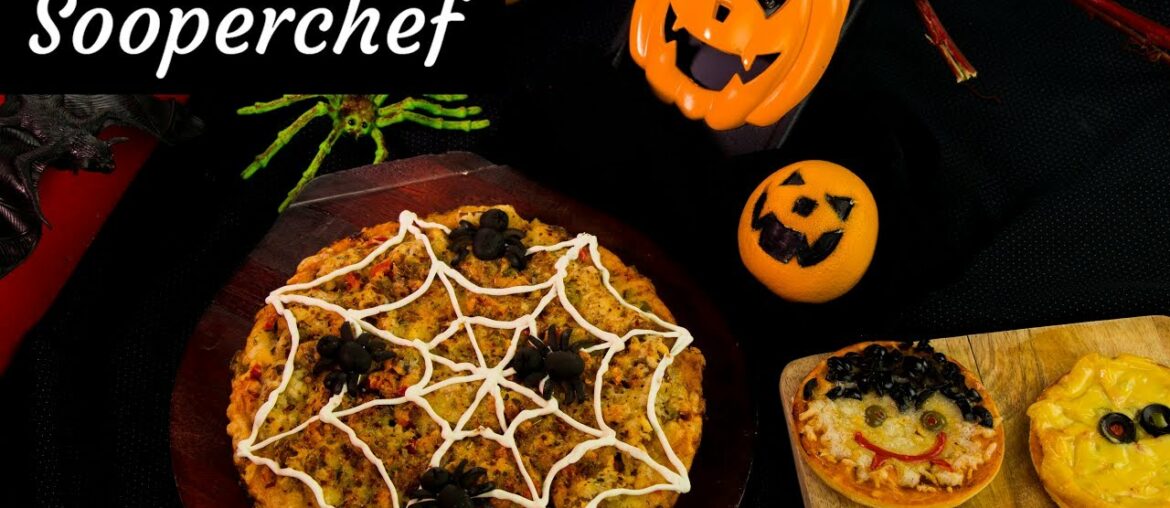 Halloween Pizza Recipes By SooperChef (Halloween Recipes) Halloween Pizza Recipes By SooperChef (Halloween Recipes)