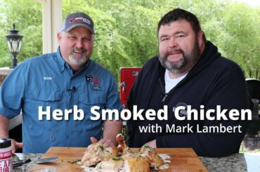 Herb Smoked Chicken | Smoked Whole Chicken Recipe on Red Box Smoker