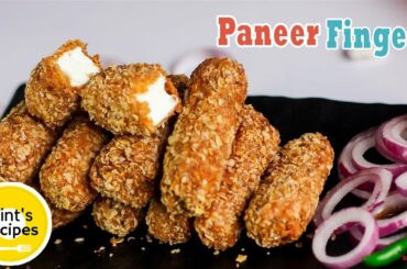 Paneer Fingers Cutlets Recipe | Paneer Recipe | Evening Snacks Recipes