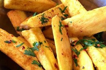 How to make CASSAVA CHIPS - Steven Heap