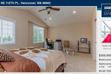 10805 NE 112TH PL Vancouver Washington Homes for Sale | www.coldwellbankerbain.com