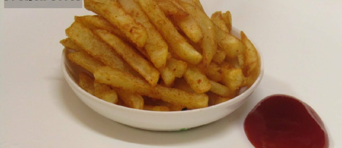 French Fries In Telugu | Potato Fries | Madhuri Recipe Book