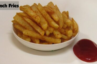 French Fries In Telugu | Potato Fries | Madhuri Recipe Book