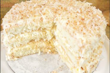 Southern Coconut Pineapple Cake Recipe- Fluffy Coconut & Pineapple REALNESS |Cooking With Carolyn