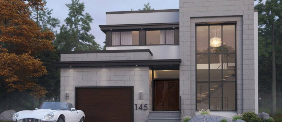 The Sims 4 | French Brick Modern  House | Speed Build + Download Links