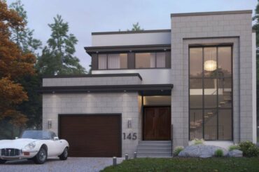 The Sims 4 | French Brick Modern  House | Speed Build + Download Links