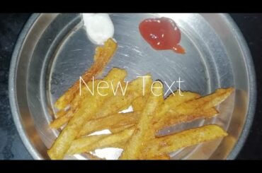 How to make crispy french fries recipe#home made perfect recipe/ madhavi surannagari
