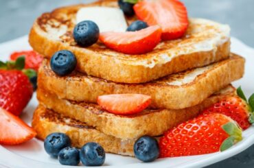Eggless French Toast Recipe