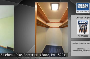 135 Lebeau Pike, Forest Hills Boro, PA 15221