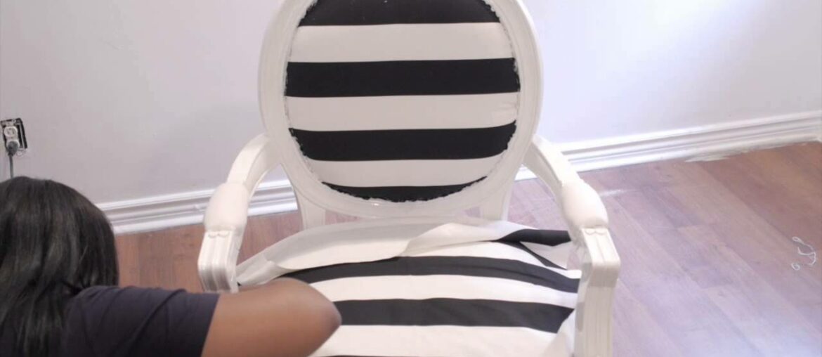DIY: How to upholster a chair