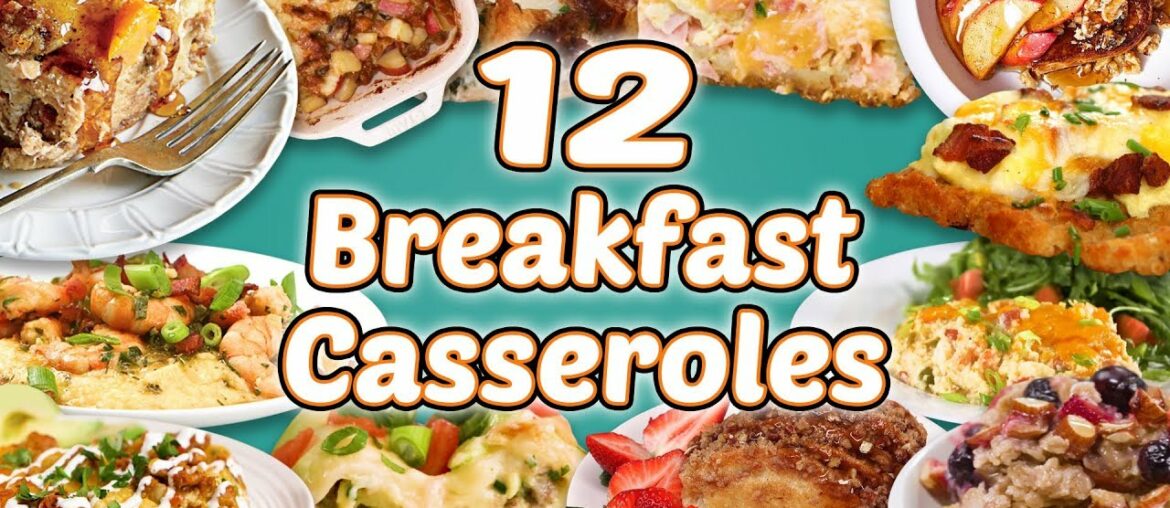 12 Easy Breakfast Casseroles | Casserole Recipe Compilation 12 Easy Breakfast Casseroles | Casserole Recipe Compilation