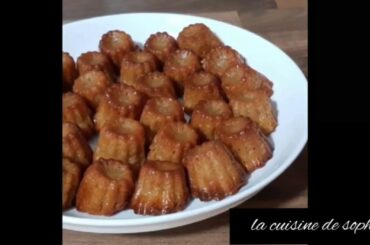 French recipe : Canelé with brown suger