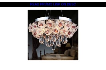 Special 13% Off for  Modern pendant lamp for Dining Room dressing Flower Ceiling fixture lighting R
