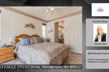 2163 EAGLE STICKS Drive, Henderson, NV 89012