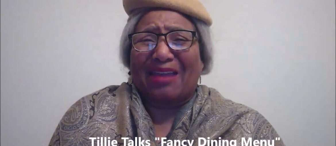 Tillie Talks Fancy Dining Menus