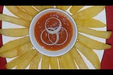 রেস্টুরেন্ট স্টাইলে ক্রিসপি  ফ্রেঞ্চ ফ্রাই।। French Fry Recipe