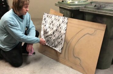 French Contemporary Oak Parquetry Table Design - Mark Alexander Design Artistry