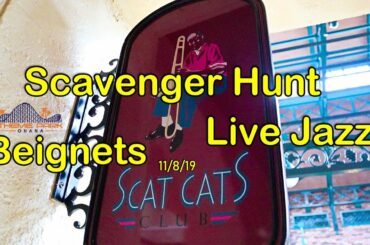 Disney's Port Orleans French Quarter - Scat Cat Club & Scavenger Hunt!