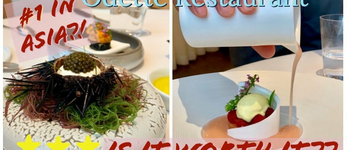 Odette Full Dining Experience | Three Michelin Star Restaurant #1 In Asia | food vlog