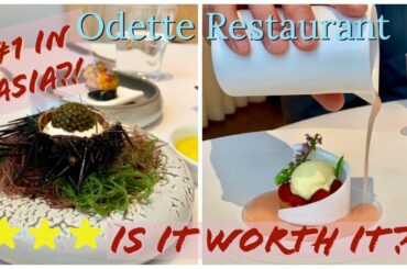 Odette Full Dining Experience | Three Michelin Star Restaurant #1 In Asia | food vlog
