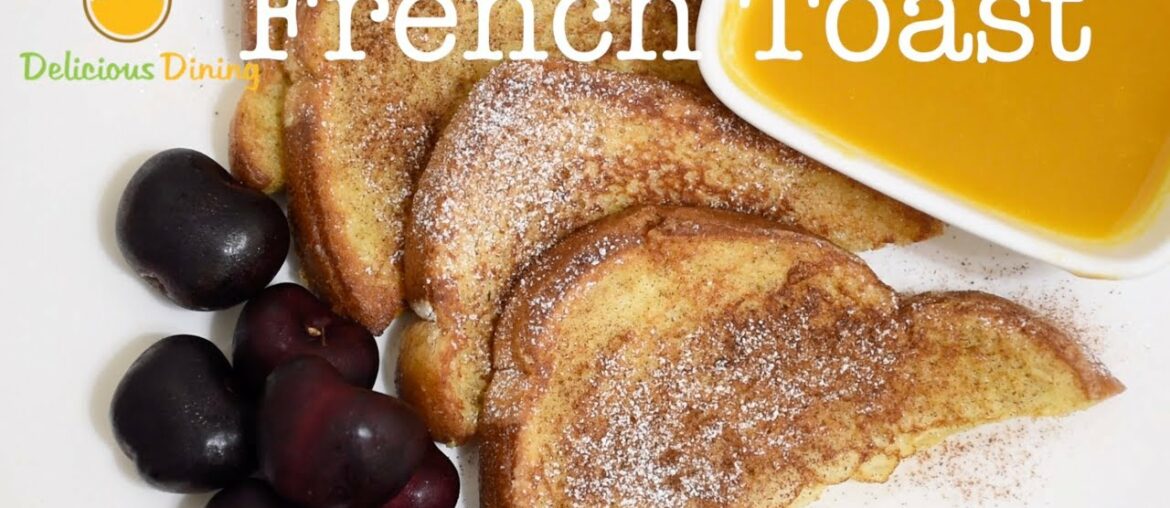 French Toast & Honey Mango Syrup Recipe in Tamil | பிரெஞ்ச் டோஸ்ட்