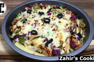 Pizza Fries Recipe By Zahir’s Cooking Urdu Hindi