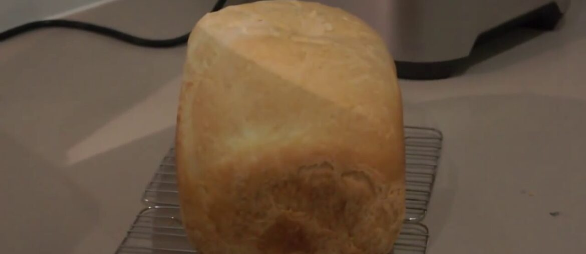 How to make Crusty FRENCH Bread Loaf Recipe Breadmaker Machine Breville Custom Loaf Pro BBM800