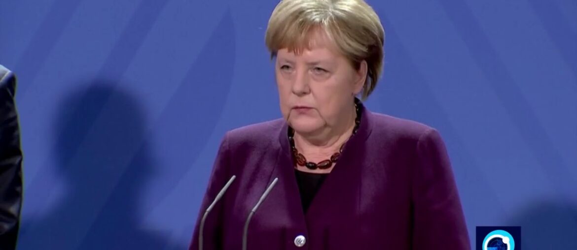 Merkel rejects French president's comments about NATO