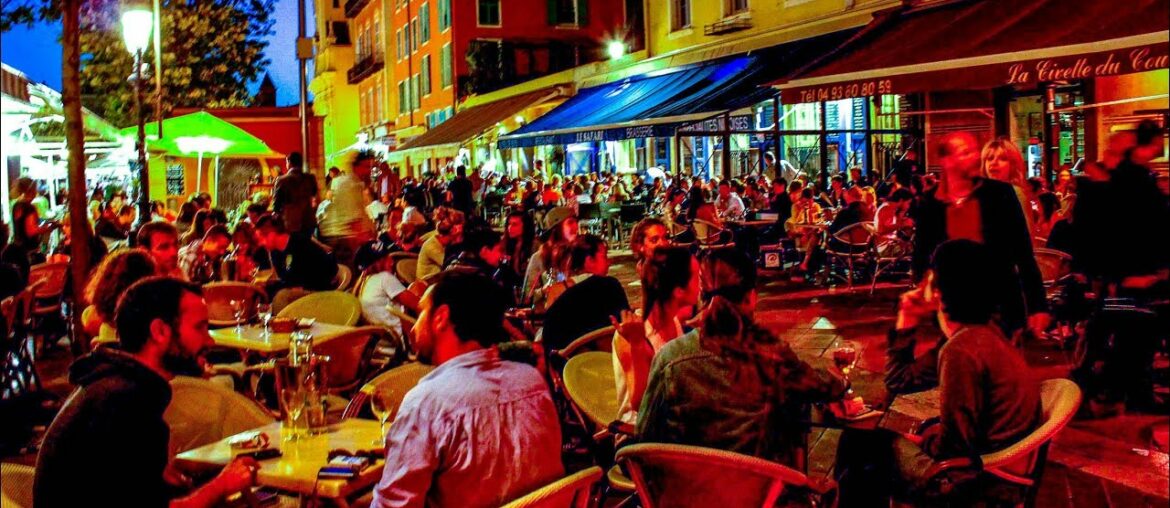 A Walk Down Rue Massena, Nice, France