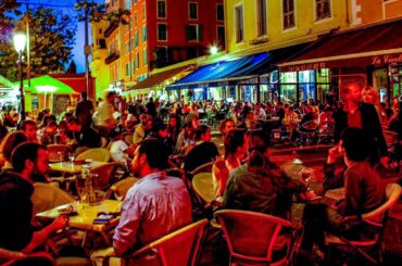A Walk Down Rue Massena, Nice, France