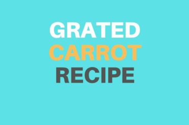The making of "Carrotte Rapé" or Grated carrot. French carrot recipe.