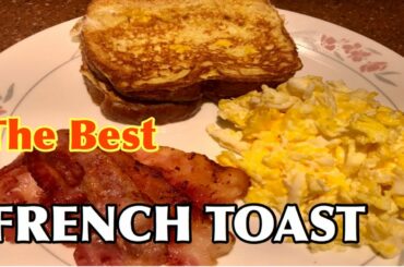 How to make French toast !! Easy Recipe | ขนมปังชุบไข่ | Singto family Channel